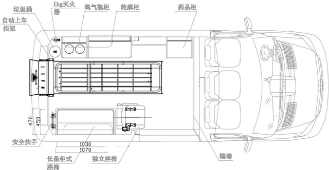 新全順中軸中頂汽油自動(dòng)檔國(guó)六-監(jiān)護(hù)